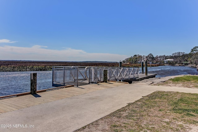 94202 Christopher Ln, Fernandina Beach, FL 32034 - view of dock with a water view