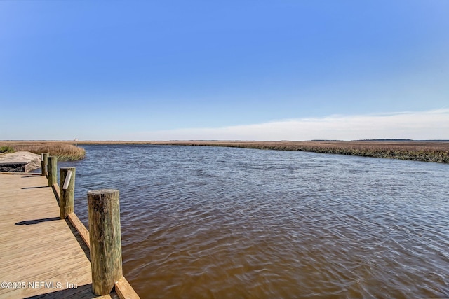 94202 Christopher Ln, Fernandina Beach, FL 32034 - dock area with a water view