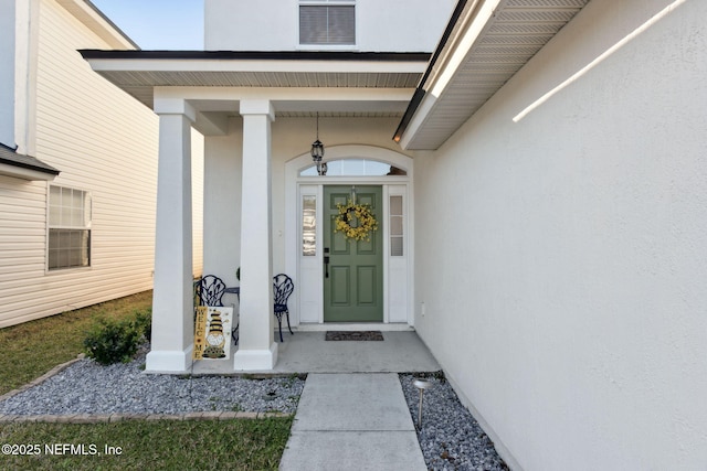 view of property entrance