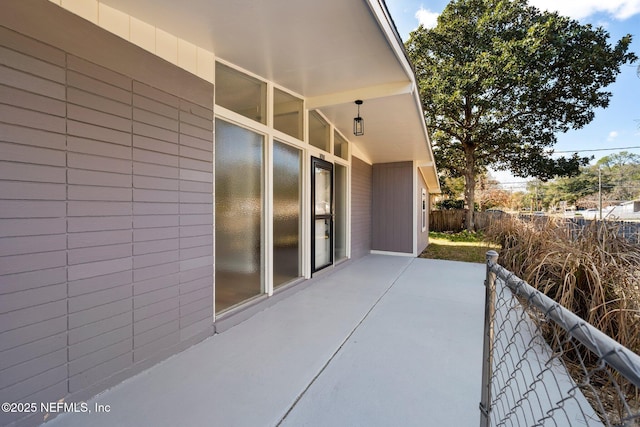 balcony featuring a patio