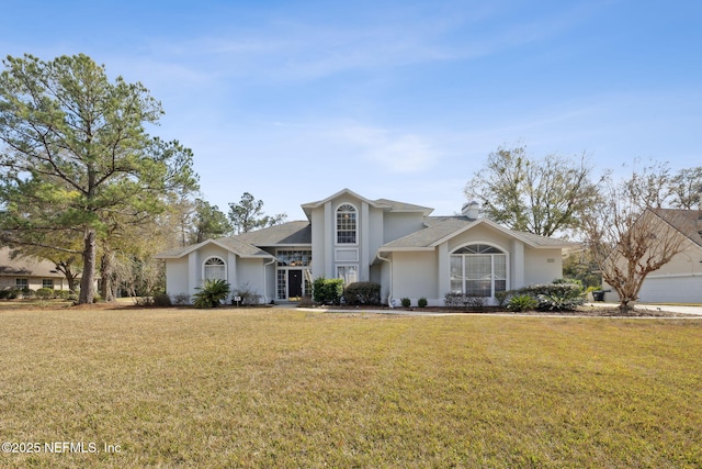 744 Cherry Grove Rd, Orange Park, FL 32073 - view of property featuring a front yard
