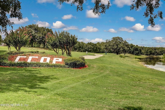 744 Cherry Grove Rd, Orange Park, FL 32073 - view of home's community with a water view and a yard