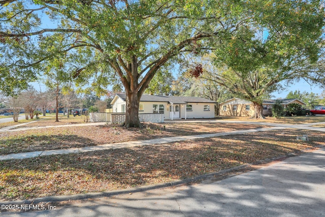 view of ranch-style house