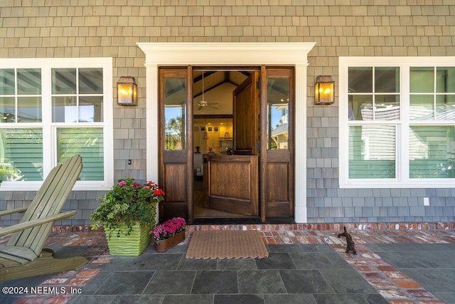 view of entrance to property