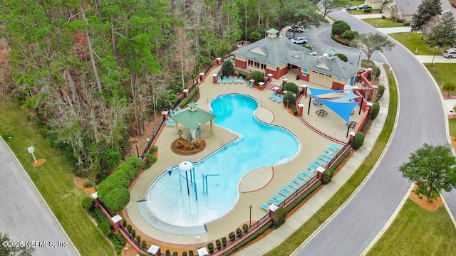 aerial view