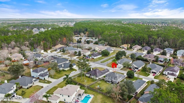 drone / aerial view