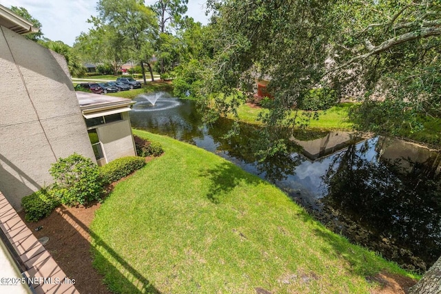10154 Leisure Ln N Unit 22, Jacksonville, FL 32256 - view of yard featuring a water view