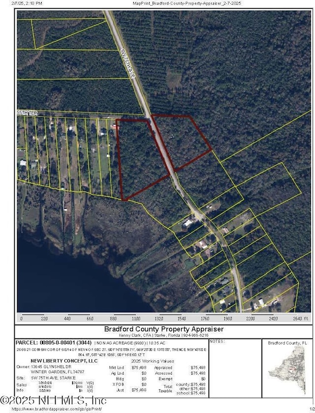 00 SW 75th Ave, Starke FL, 32091 land for sale