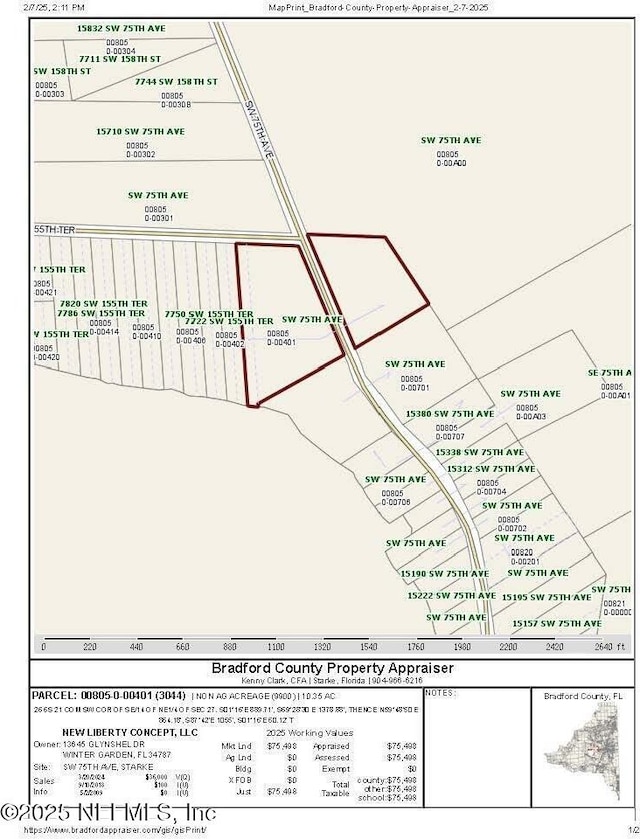 Listing photo 2 for 00 SW 75th Ave, Starke FL 32091