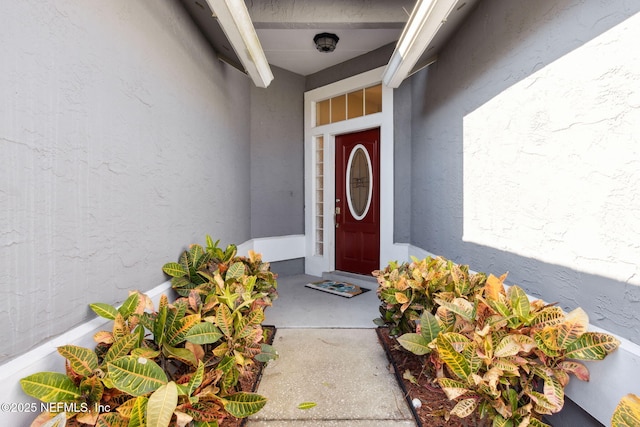 view of entrance to property