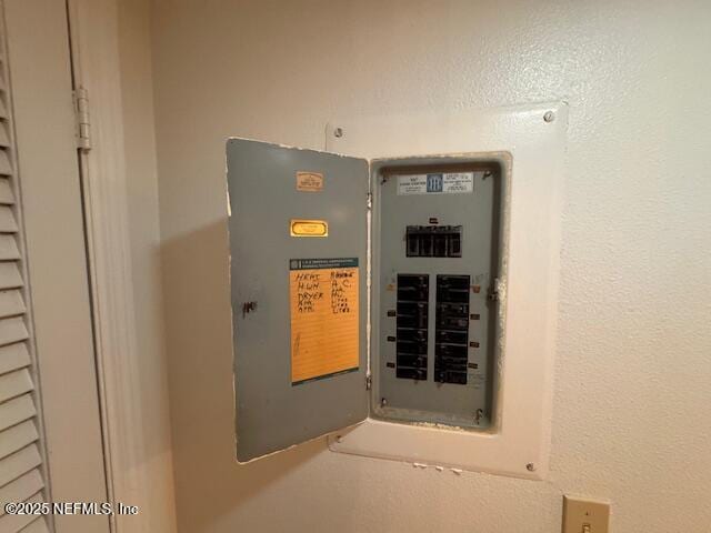 utilities with electric panel