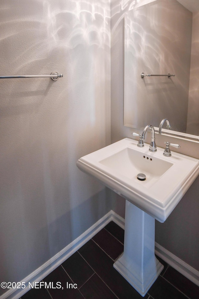 bathroom featuring tile patterned floors