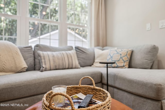 view of living area