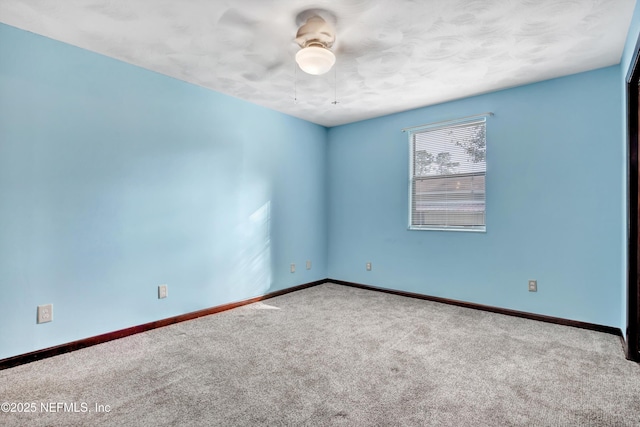 1019 Haynes Ct, Green Cove Springs, FL 32043 - carpeted empty room featuring ceiling fan