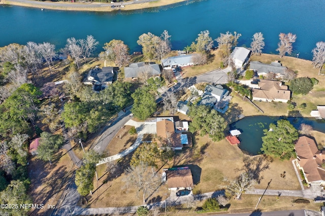 1019 Haynes Ct, Green Cove Springs, FL 32043 - birds eye view of property with a water view