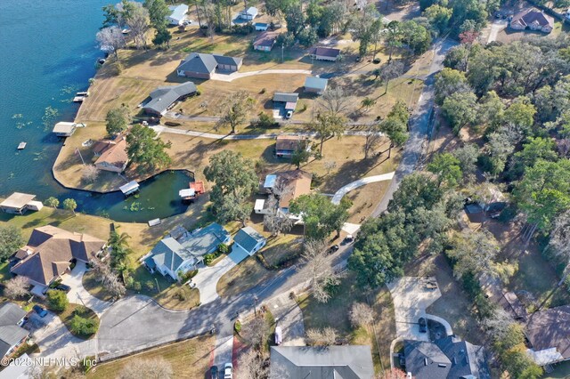 1019 Haynes Ct, Green Cove Springs, FL 32043 - drone / aerial view featuring a water view