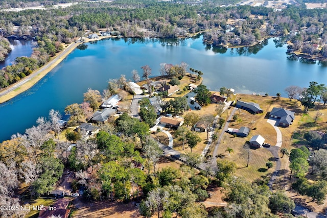 1019 Haynes Ct, Green Cove Springs, FL 32043 - aerial view featuring a water view