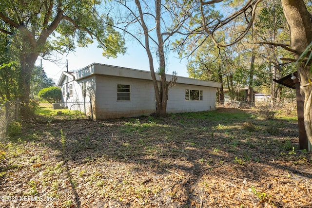 view of property exterior