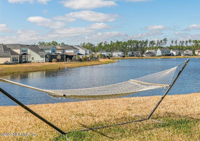 property view of water