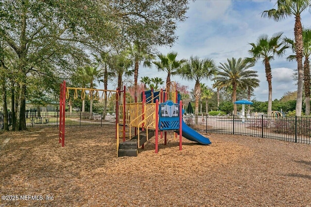 view of play area