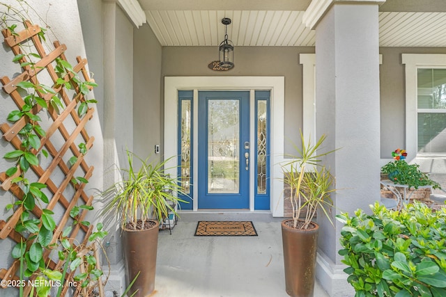 view of entrance to property