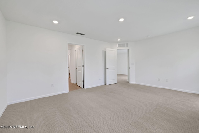 348 Salazar St, Saint Augustine, FL 32095 - spare room with carpet floors and recessed lighting