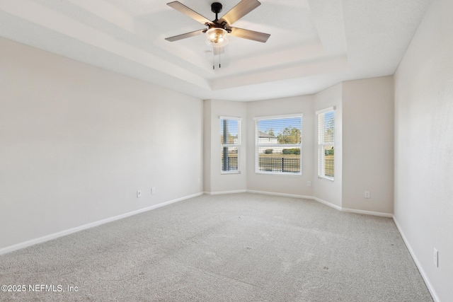 4468 Song Sparrow Dr, Middleburg, FL 32068 - carpeted spare room featuring a raised ceiling and ceiling fan
