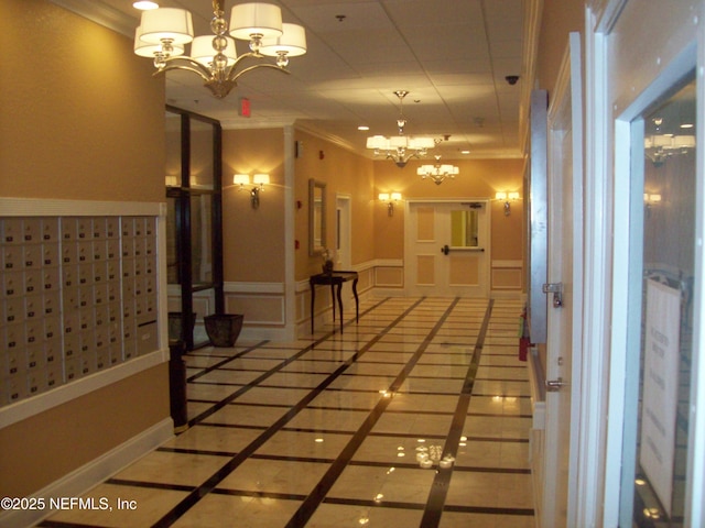 view of community lobby