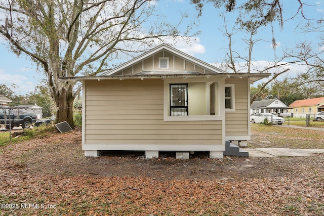 view of property exterior