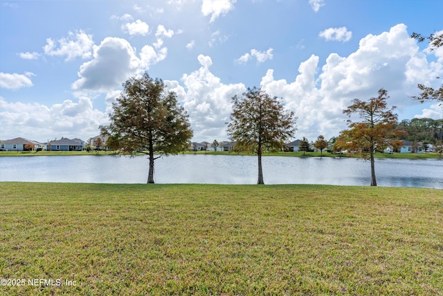 property view of water