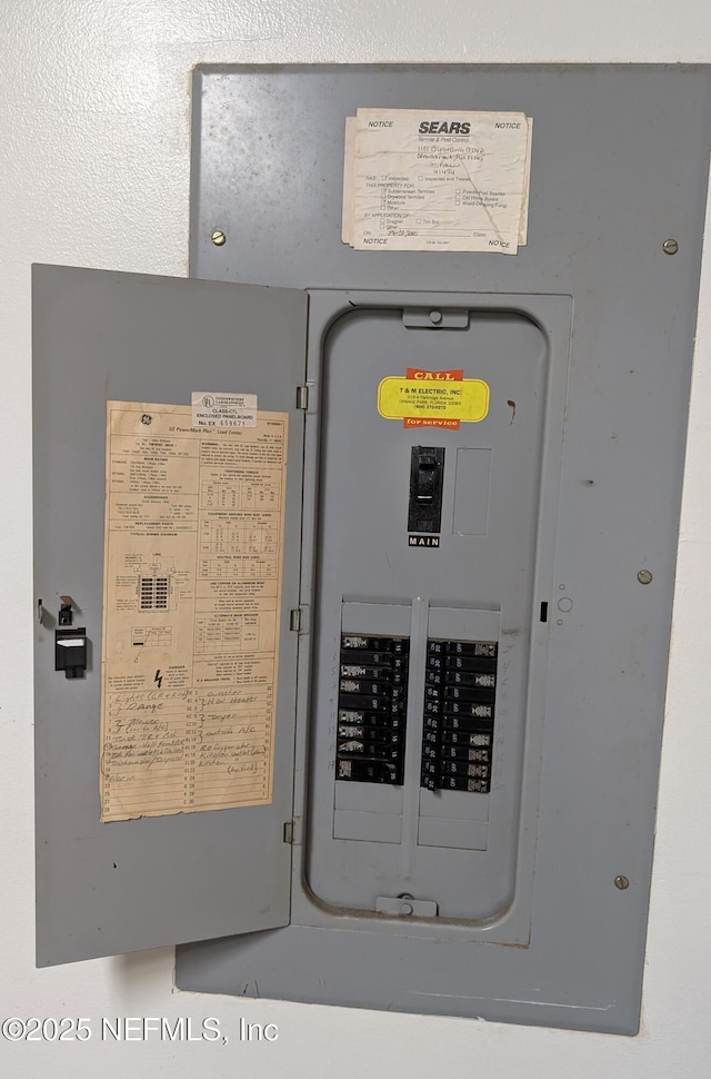 utilities with electric panel