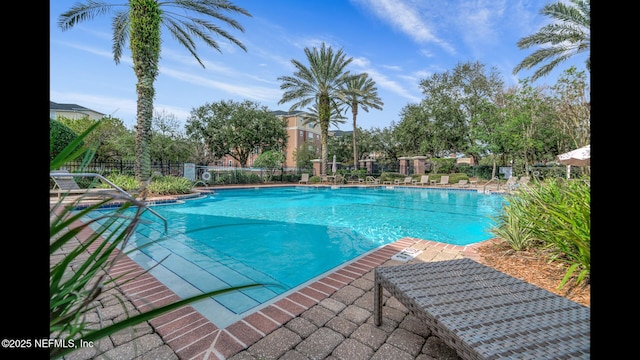 view of swimming pool