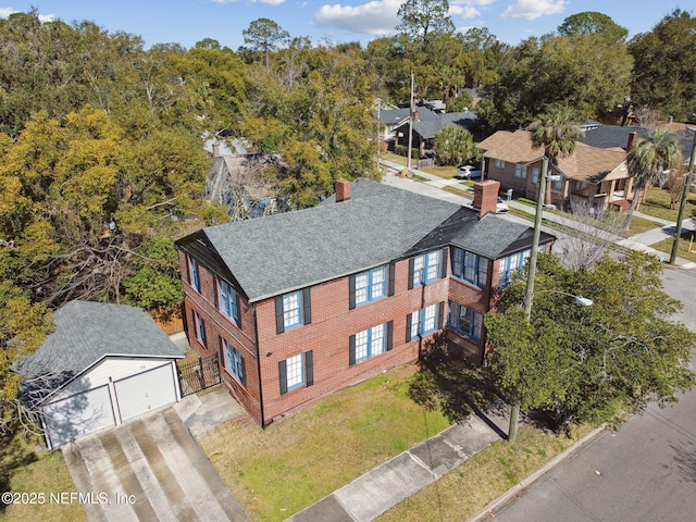 758 Acosta St, Jacksonville, FL 32204 - birds eye view of property