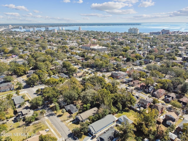 758 Acosta St, Jacksonville, FL 32204 - drone / aerial view featuring a water view