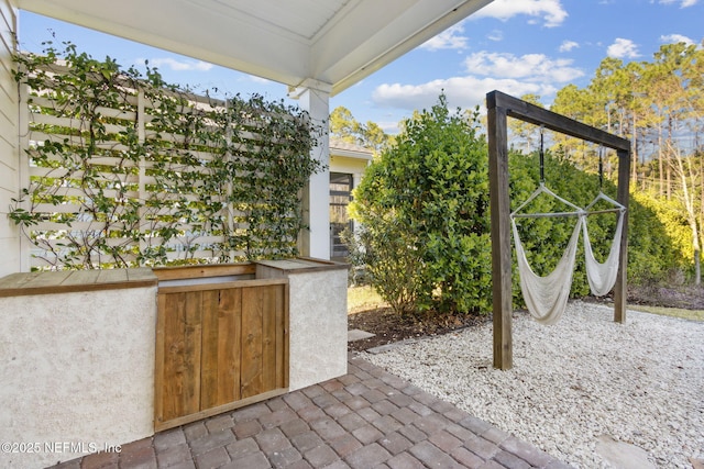 view of patio