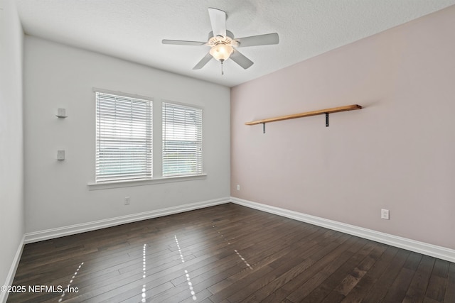 21 Mollusk Rd, Saint Johns, FL 32259 - spare room featuring baseboards, ceiling fan, and dark wood-style floors