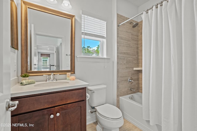 21 Mollusk Rd, Saint Johns, FL 32259 - full bath with vanity, toilet, and shower / tub combo with curtain