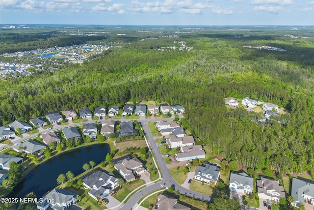 21 Mollusk Rd, Saint Johns, FL 32259 - aerial view featuring a water view, a residential view, and a wooded view