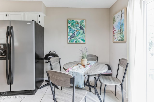 1045 17th St N, Jacksonville Beach, FL 32250 - dining space featuring light tile patterned floors