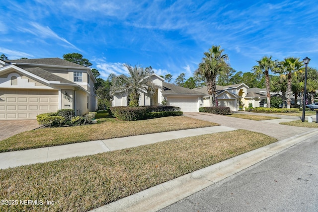 exterior space featuring a front lawn