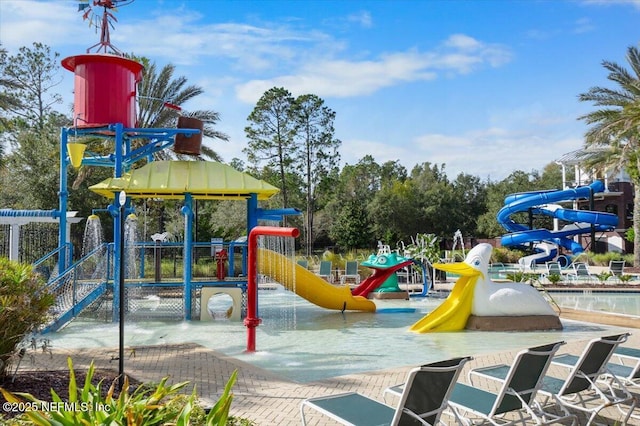 view of jungle gym