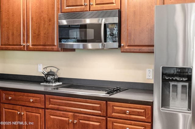 kitchen with stainless steel appliances