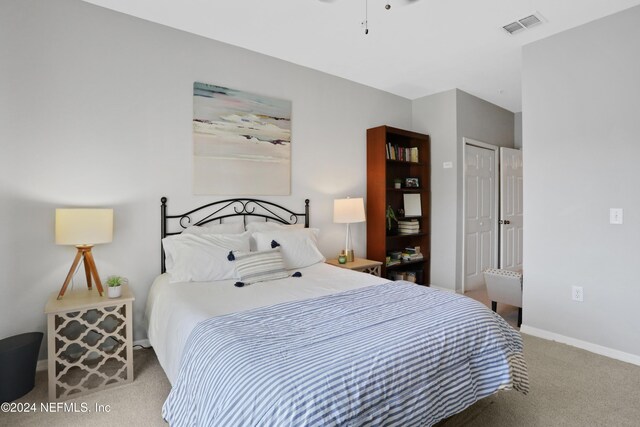 10961 Burnt Mill Rd Unit 425, Jacksonville, FL 32256 - view of carpeted bedroom