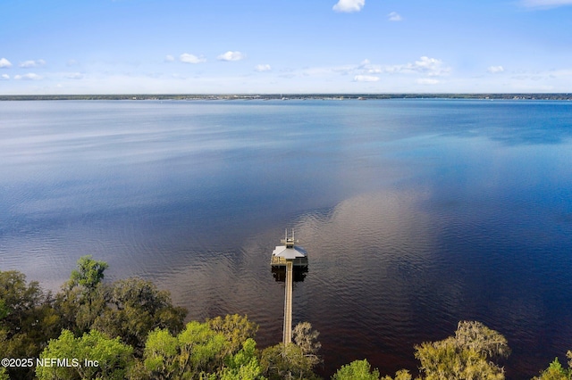 property view of water