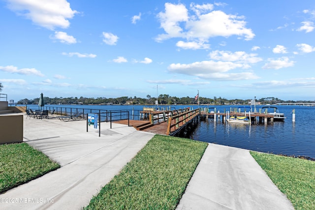 5811 Atlantic Blvd Unit 44, Jacksonville, FL 32207 - view of dock with a water view