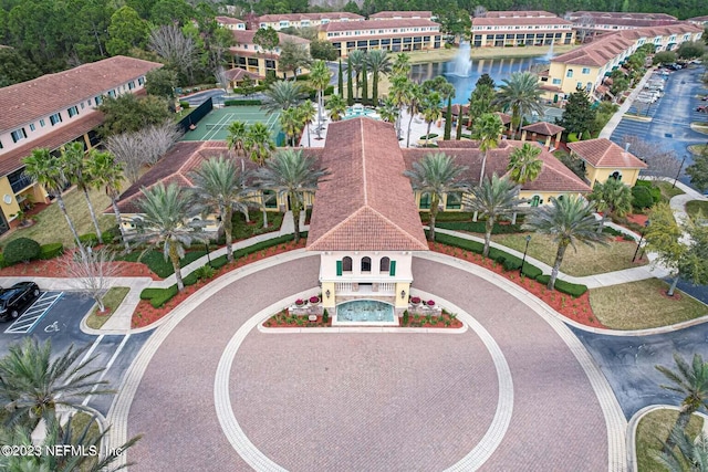 bird's eye view