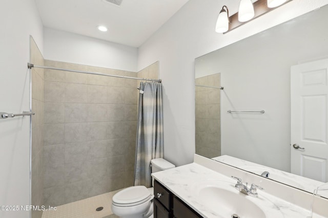 944 Laurel Valley Dr, Orange Park, FL 32065 - full bathroom with vanity and tiled shower