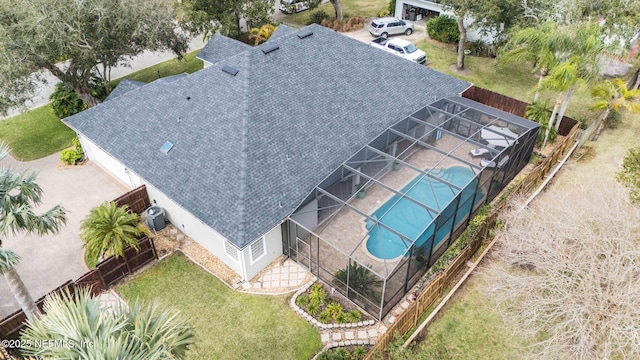 drone / aerial view