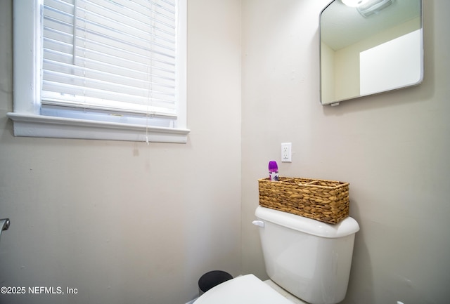 bathroom with toilet