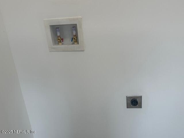 939 Jasmine Pl, Jacksonville, FL 32205 - washroom with washer hookup and hookup for an electric dryer